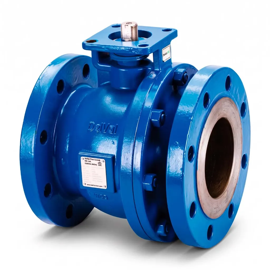 Válvula de Bola Tipo Flotante Bridada 6" DelVal Clase 150 | Cuerpo de Acero al Carbón WCB, Internos Inox 316, Asiento Ultra - 65060344U5L0