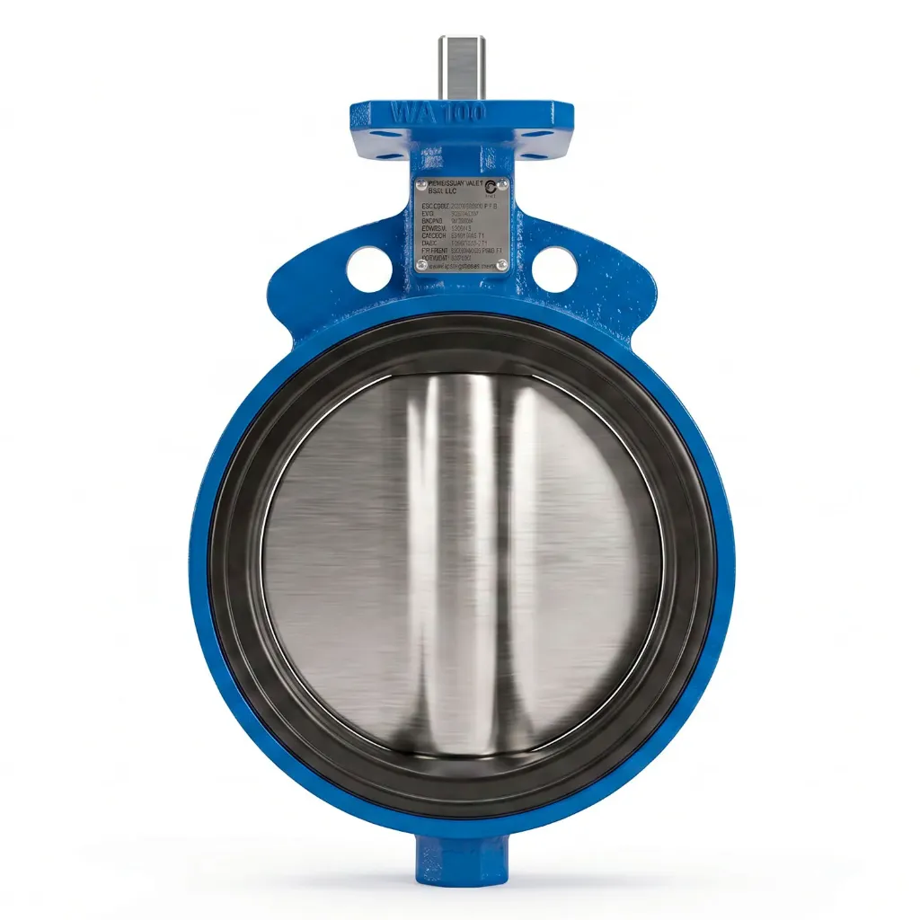 [VMA10W17DZE9L] Válvula Mariposa Tipo Wafer 10" Delval Flow 175 PSI | Cuerpo de Hierro, Disco Inox 316, Asiento EPDM - 50100241E1B0