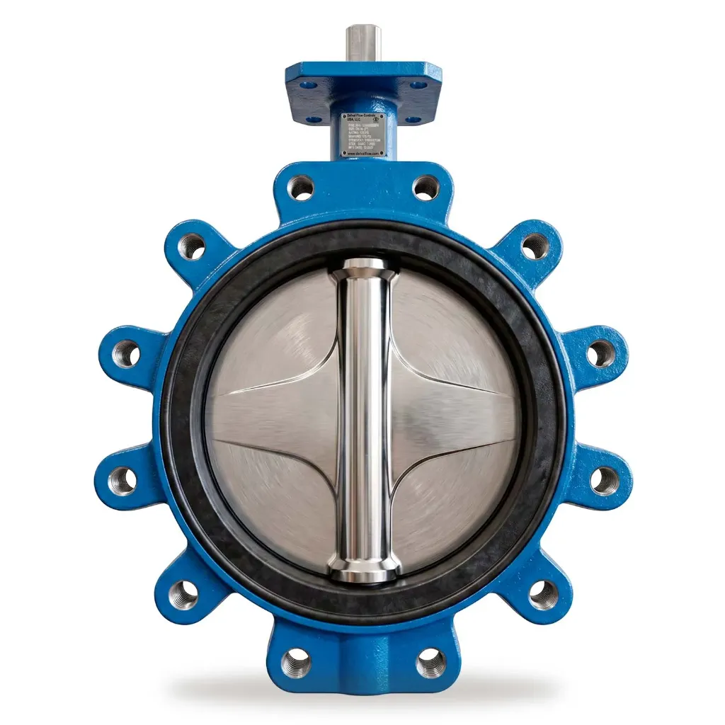 [VMA12L17DZB9L] Válvula Mariposa Tipo Lug 12" DelVal 175 PSI | Cuerpo de Hierro, Disco Inox 316, Asiento de Buna-N - 52120241B1B0