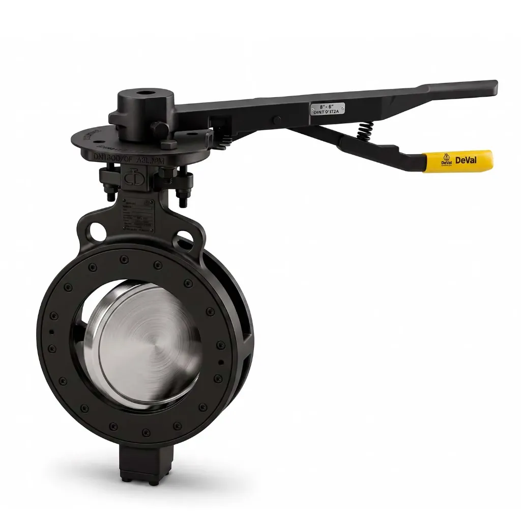 [VMR25W01WZC9L] Válvula Mariposa de Alto Rendimiento Tipo Wafer 2-1/2" DelVal Serie 44 Clase 150 | Cuerpo de Acero al Carbón, Disco Inox 316, Asiento Ultra - 44025346U5B0